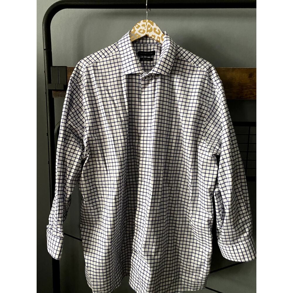 Tommy Hilfiger Big Fit Men's Button Down | 18.5 - Picture 2 of 5